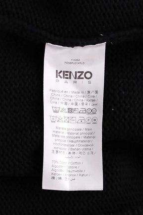 Pull Kenzo Noir en Laine