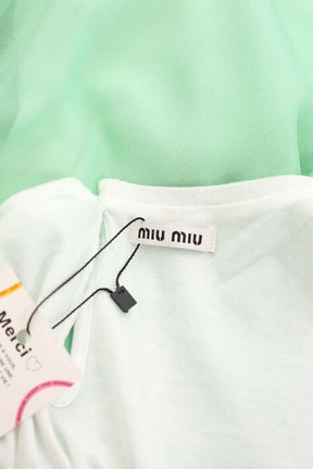 Tops sans manche Miu Miu  Vert