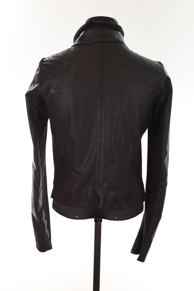 Veste en cuir Rick Owens  Noir