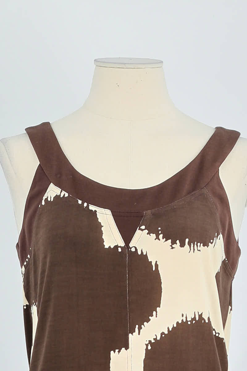 Mi-longueur Diane Von Furstenberg  Marron