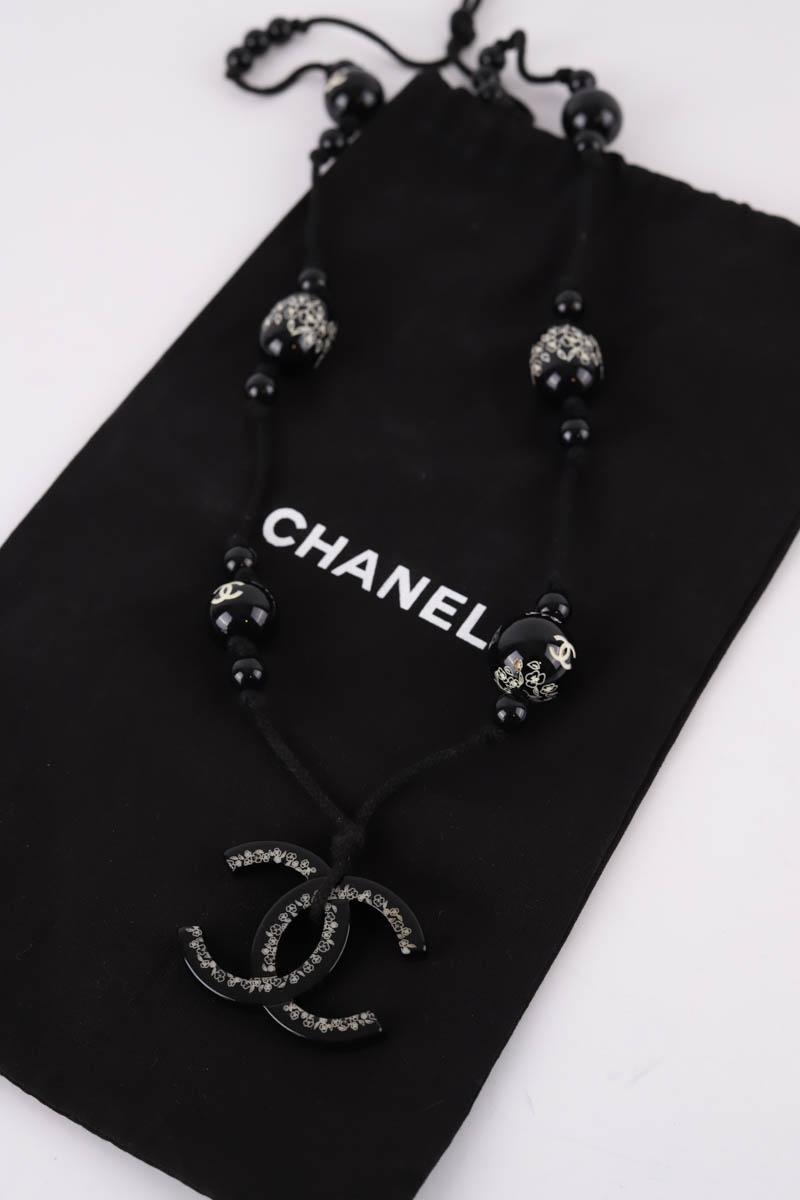 Collier Chanel  Noir