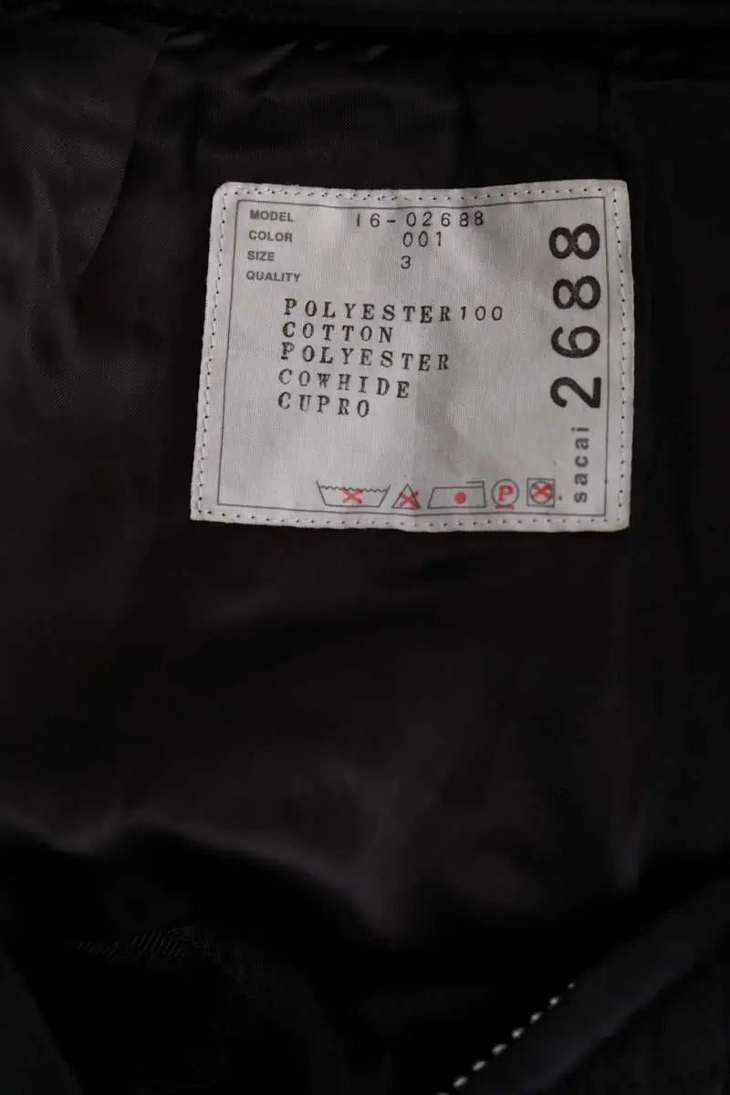 Blouson Sacai Noir en Synthétique