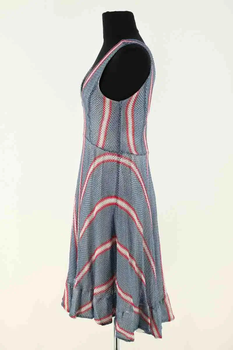 Robe Sandro Bleu en Synthétique