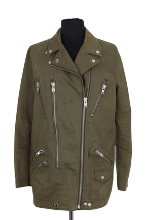 Veste The Kooples Kaki en Synthétique, taille M - Seconde Main