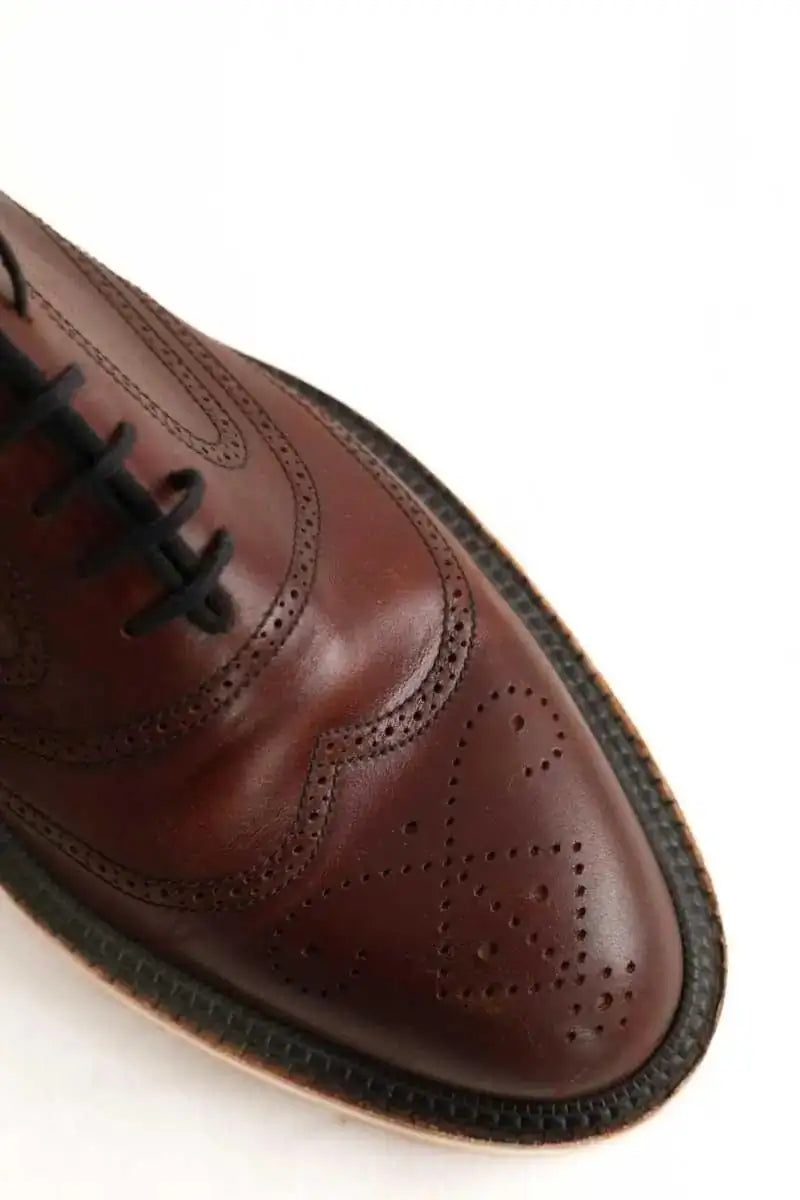 Mocassins JM Weston Marron en Cuir