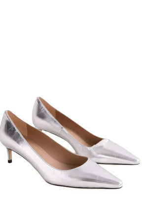 Talons LK Bennett Ava New Argent en Cuir