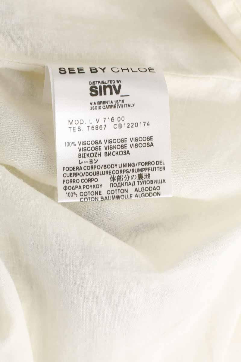 Mi-longueur See By Chloé  Blanc