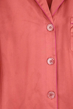 Pyjama Eres Orange en Soie