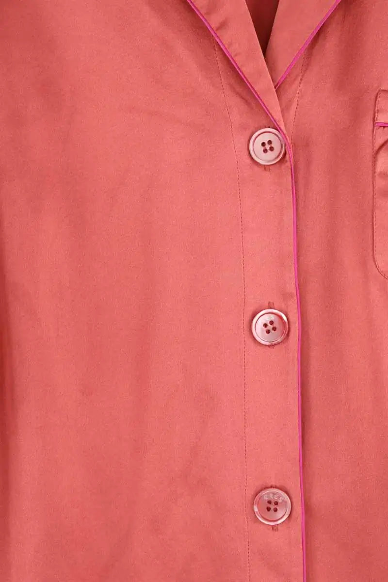 Pyjama Eres Orange en Soie