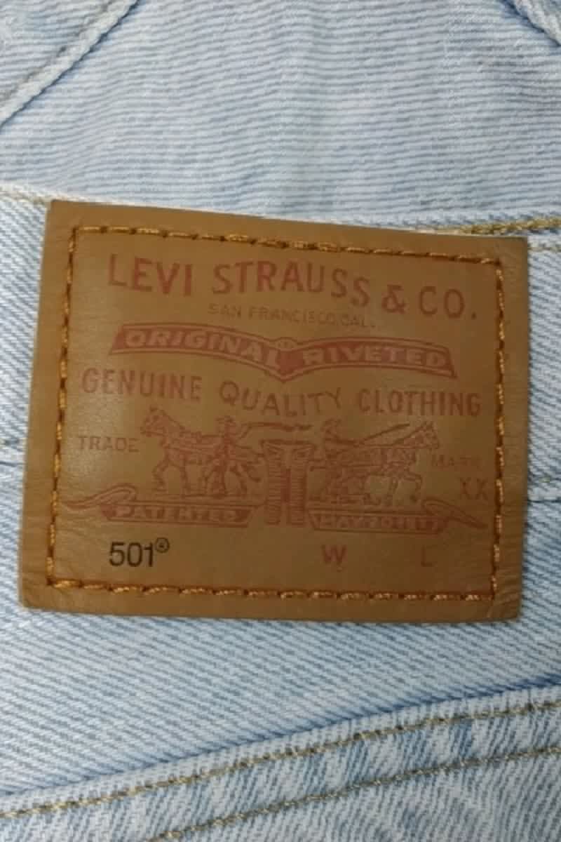 Short Levi's  Bleu