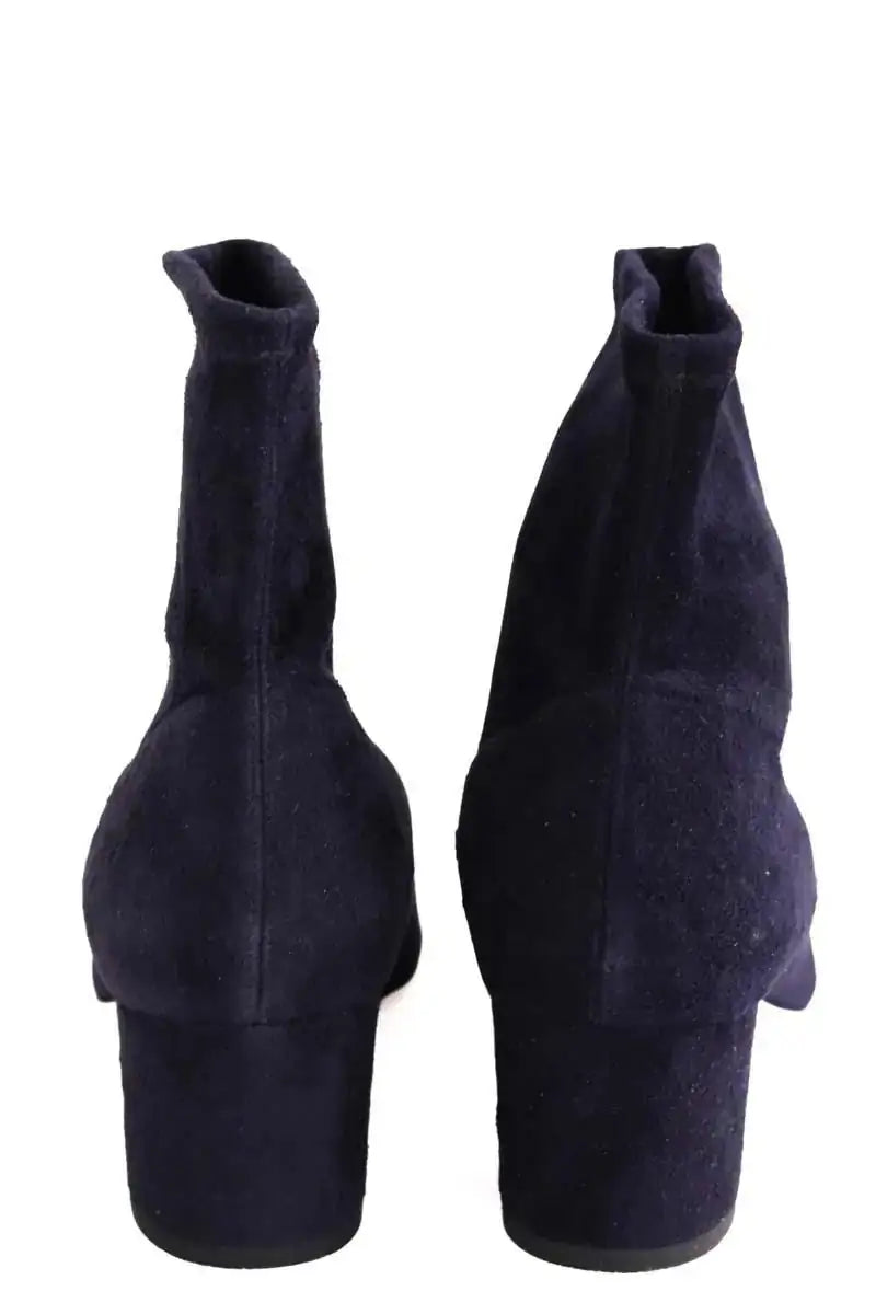 Boots LK Bennett Grove Marine en Daim
