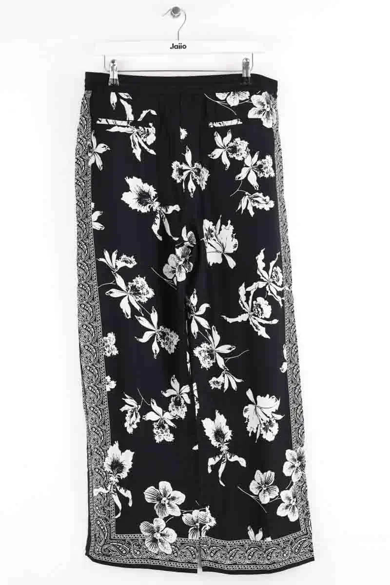 Pantalon The Kooples Noir en Viscose