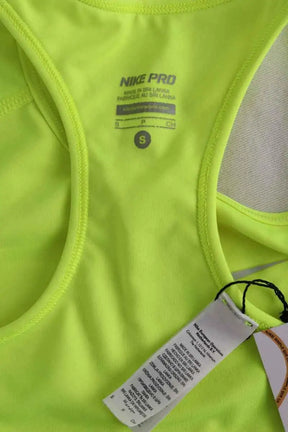 Haut de sport Nike Jaune en Synthétique