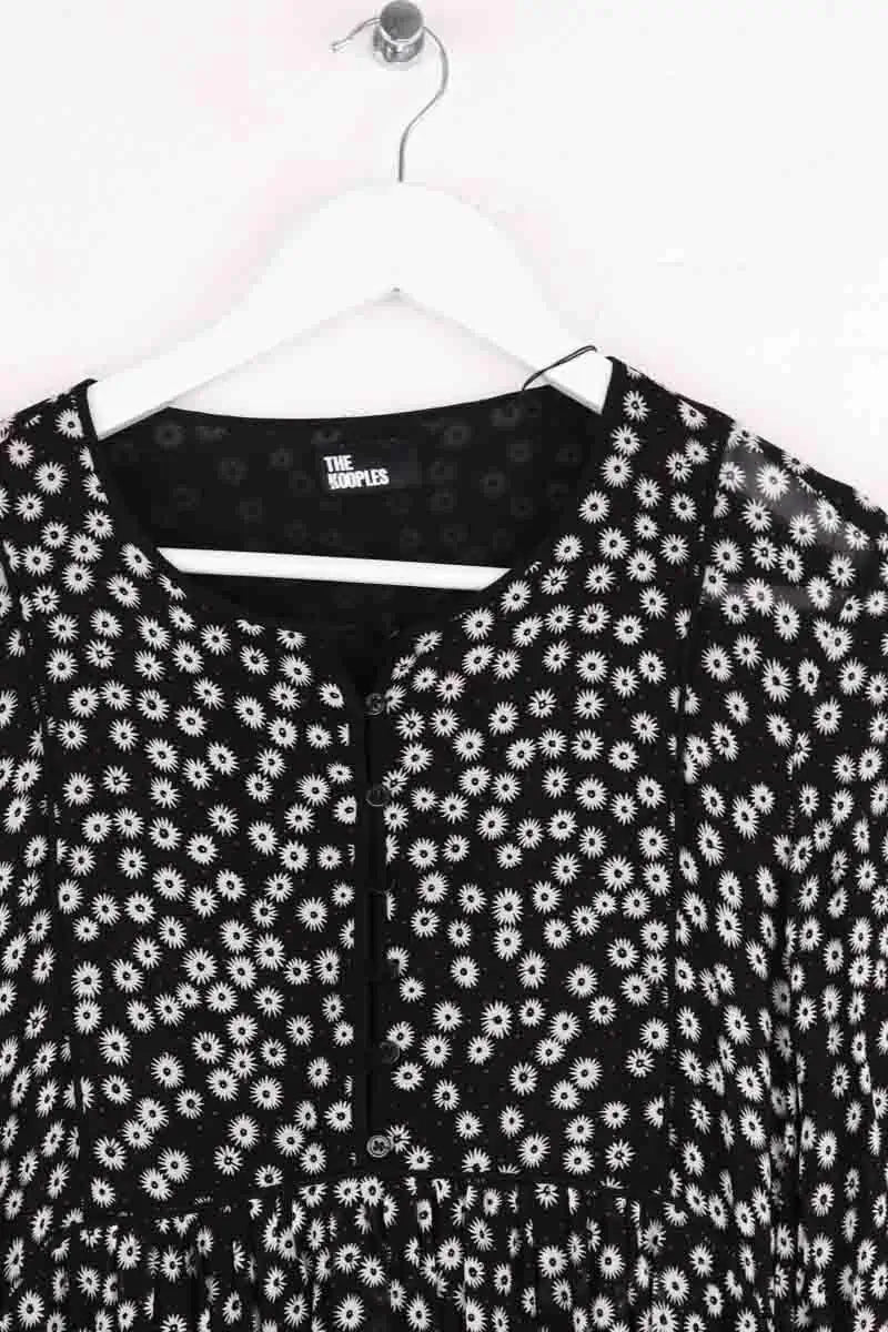 Robe The Kooples Noir en Viscose