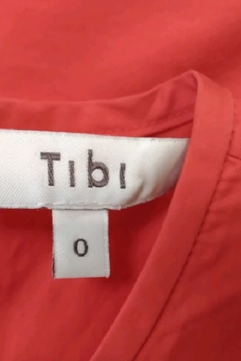 T-shirt Tibi  Rouge