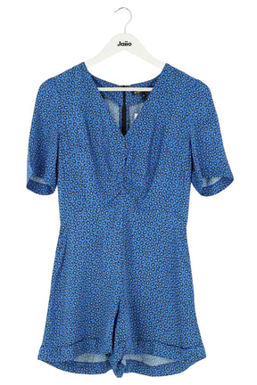 Combishort Maje Bleu en Viscose, taille S - Seconde Main