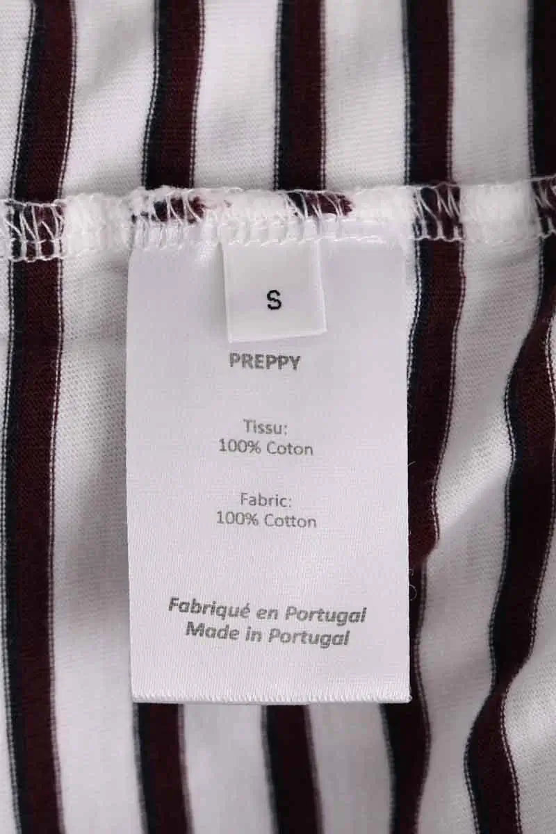 T-shirt Roseanna Bordeaux en Coton
