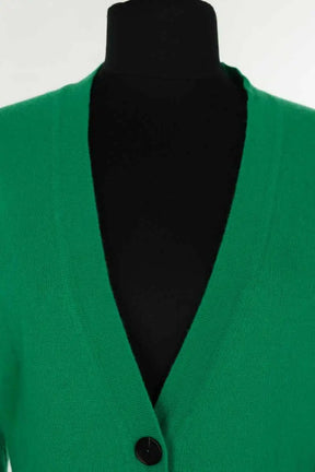 Cardigan Sandro Vert en Laine