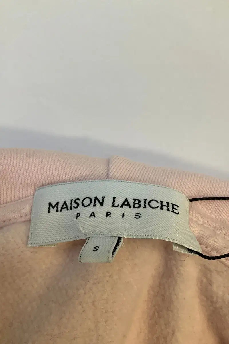 Sweatshirt Maison Labiche Rose en Coton