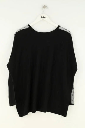 Pull Maje Noir en Soie