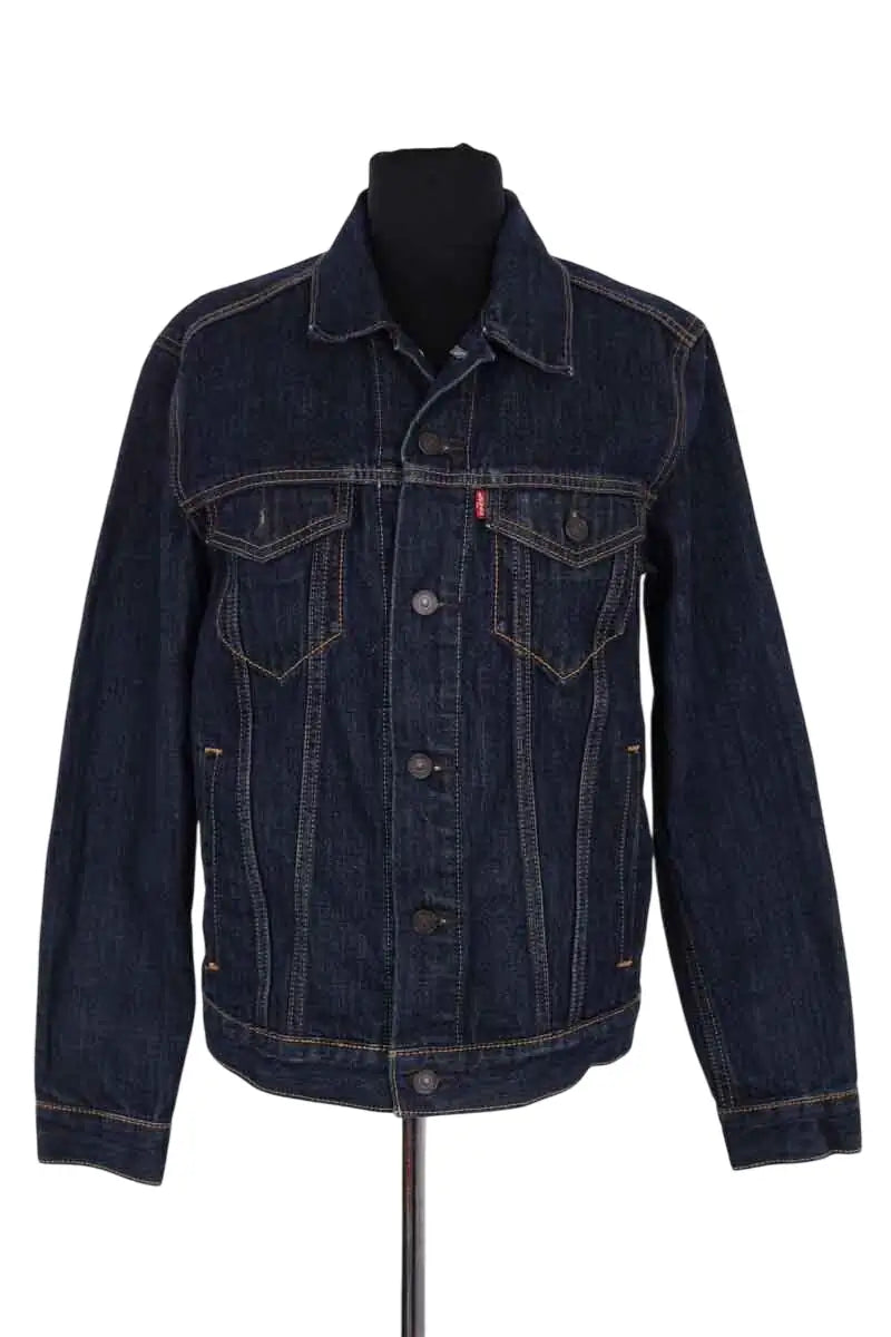 Veste Levi's Bleu en Coton, taille S - Seconde Main