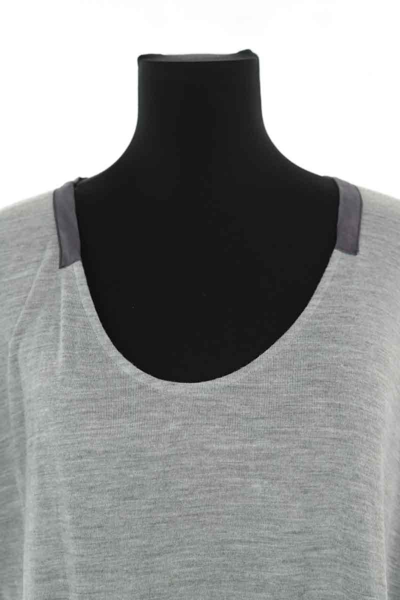 Top Maje  Gris