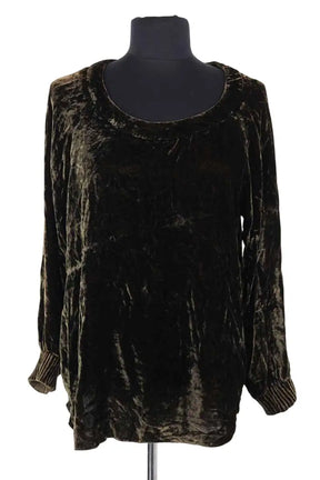 Blouse Isabel Marant Étoile Noir en Velours, taille M - Seconde Main
