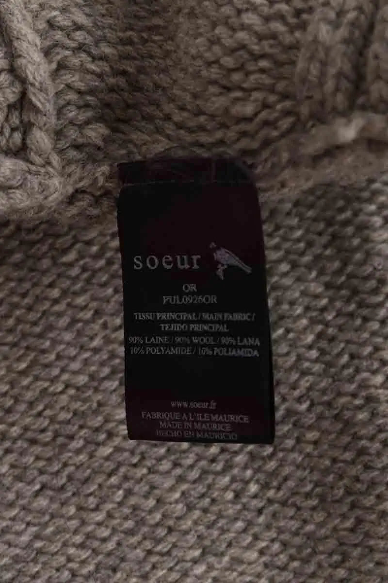 Pull Soeur Gris en Laine