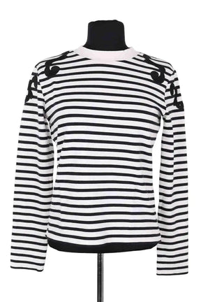 Top Claudie Pierlot Blanc en Viscose, taille S - Seconde Main