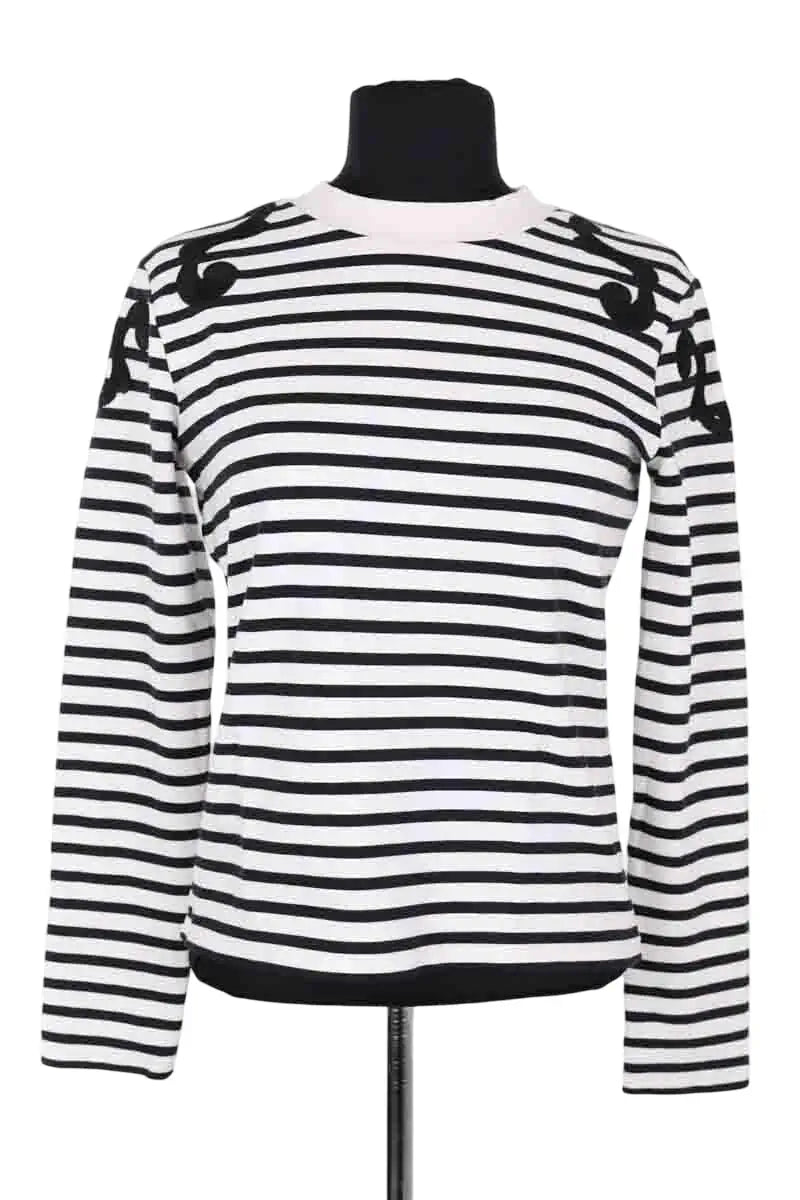 Top Claudie Pierlot Blanc en Viscose, taille S - Seconde Main