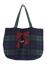 Cabas Balzac Marine en Coton - Seconde Main