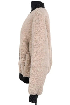 Blouson The Kooples Beige en Synthétique