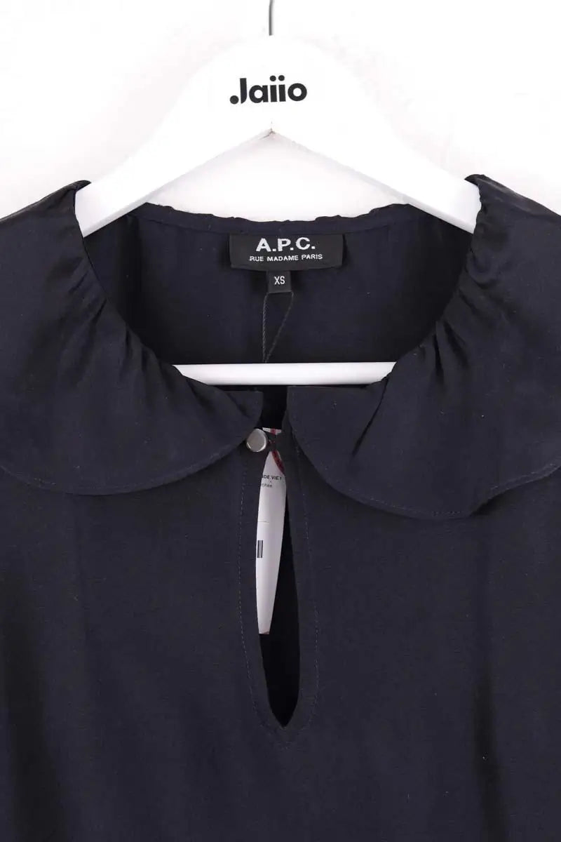 Blouse APC Noir en Soie