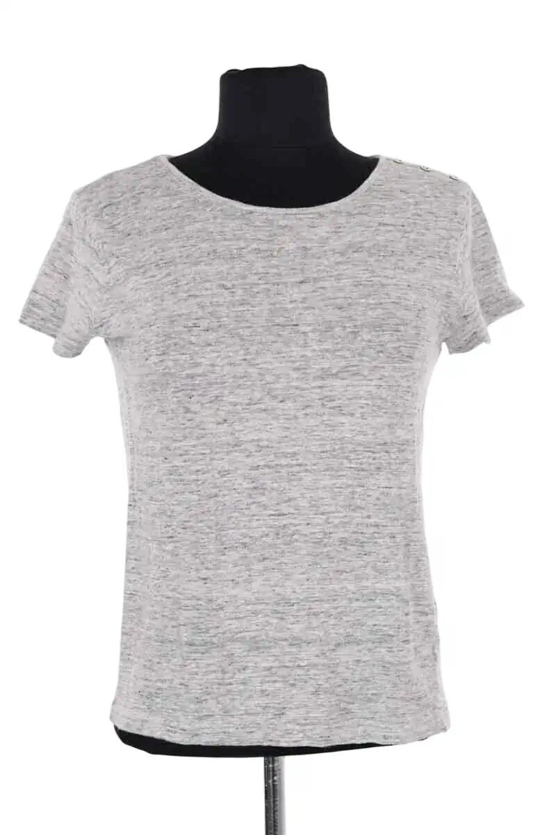 T-shirt APC Gris en Lin, taille XS - Seconde Main
