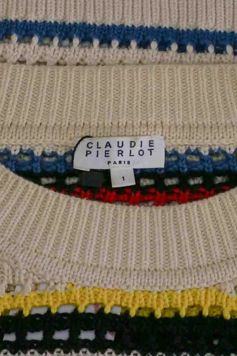 Pull Claudie Pierlot Multicolore en Coton