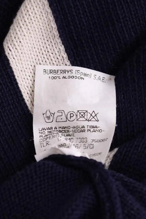 Pull Burberry Bleu en Coton