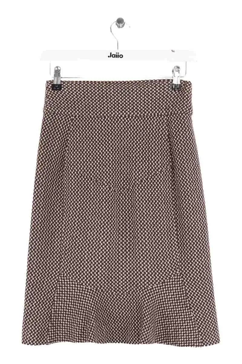 Jupe Diane Von Furstenberg Marron en Laine