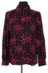 Chemise Vanessa Seward Rose en Soie, taille S - Seconde Main