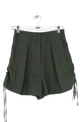 Mini short Max Mara Kaki en Synthétique, taille XXS - Seconde Main