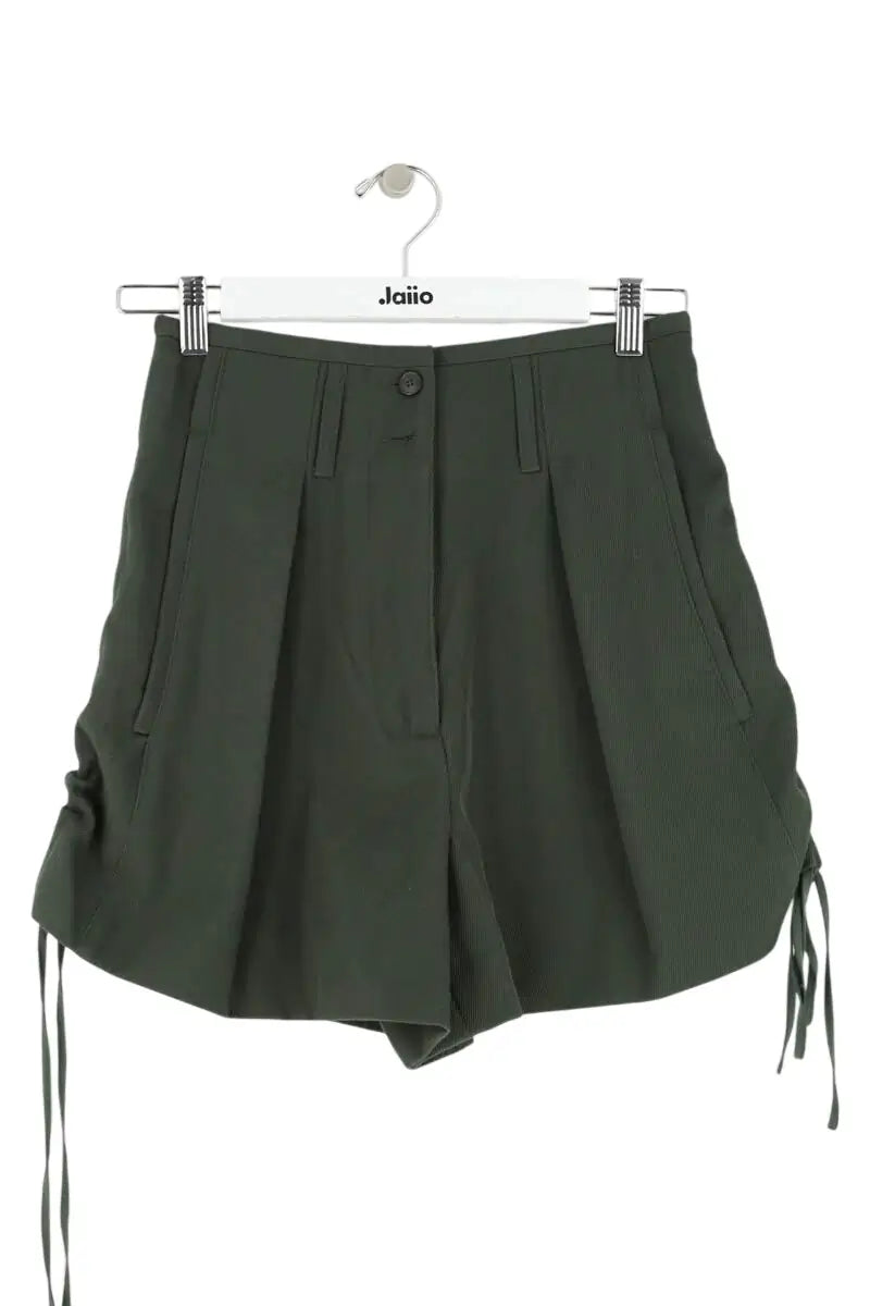 Mini short Max Mara Kaki en Synthétique, taille XXS - Seconde Main