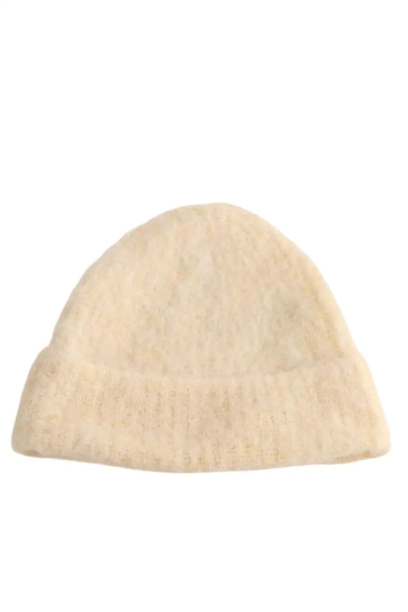Bonnet American Vintage Ecru en Laine, taille TU - Seconde Main