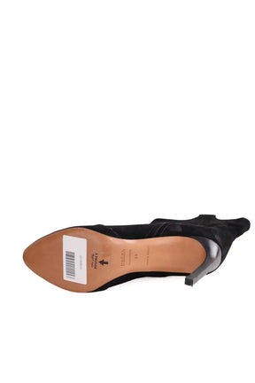 Boots western Ba&Sh Noir en Daim