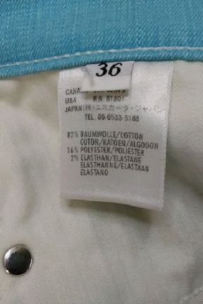 Jean droit Escada  Turquoise