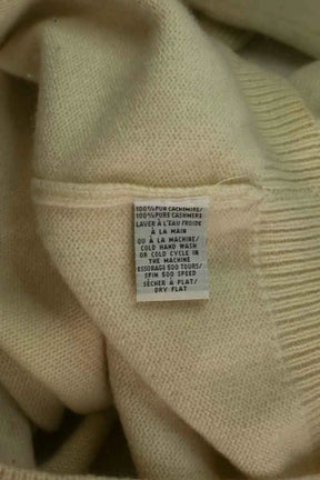 Pull Eric Bompard Beige en Cachemire