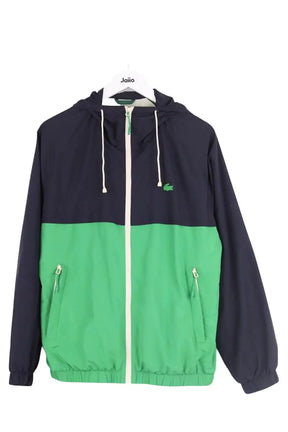 Blouson Lacoste Marine en Synthétique, taille S - Seconde Main