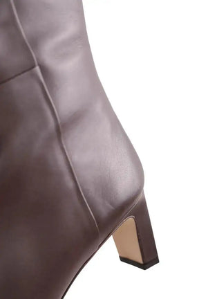 Bottes LK Bennett Margarite Marron en Cuir