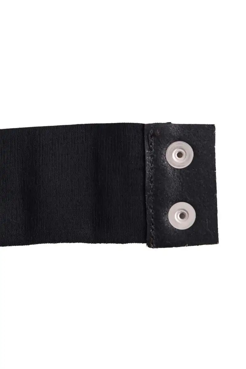 Ceinture Maje Noir en Tissu