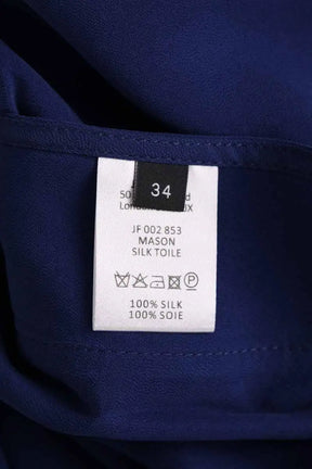 Chemise Joseph Bleu en Soie