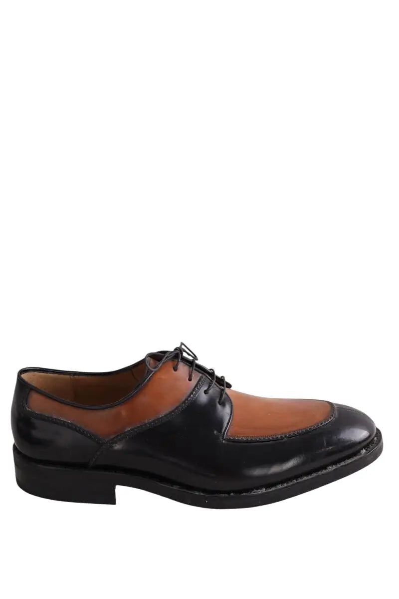 Chaussures à lacets Salvatore Ferragamo Noir en Cuir, taille 43 - Seconde Main