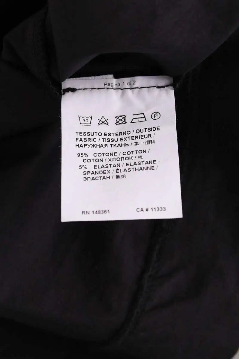 Blouse Pinko Noir en Coton